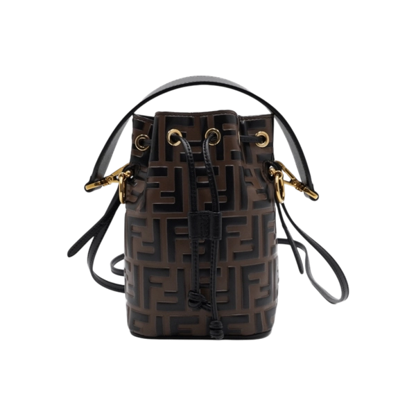Fendi(펜디) 8BS010 몬트레조 드로우스트링 미니 버킷 토트백 겸 숄더백 크로스백aa68750