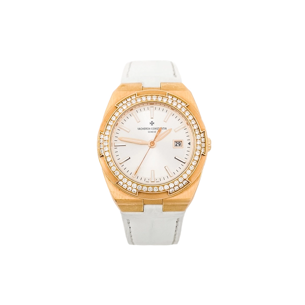 바쉐론 콘스탄틴 오버시즈 33mm 18K 핑크골드 다이아몬드베젤(6ET0370)