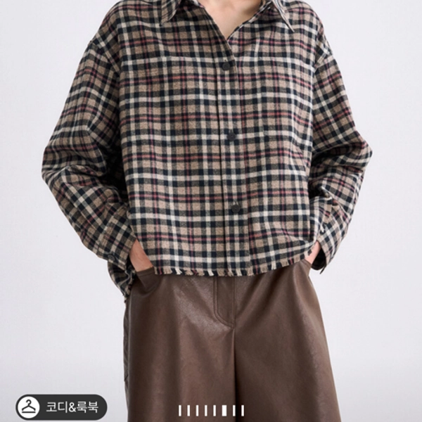 타임 체크 셔츠 82