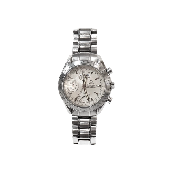 오메가 40MM 스틸 스피드마스터 크로노그래프 오토매틱 시계 C-B61781